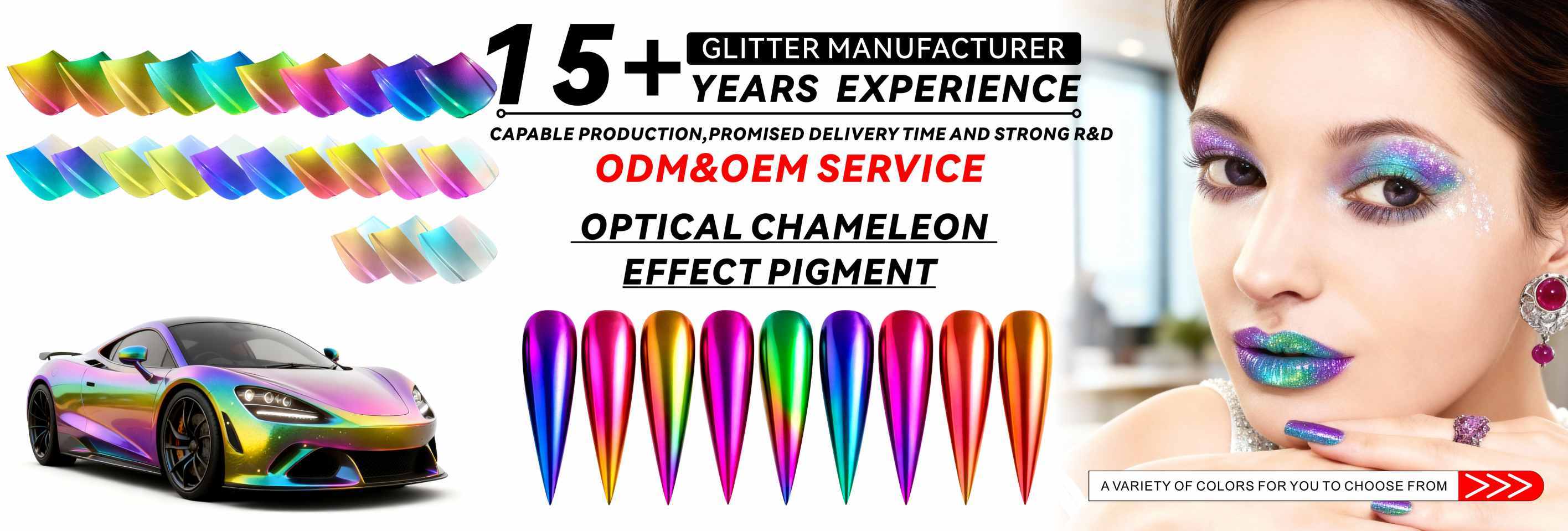 qualité Glitter biodégradable usine