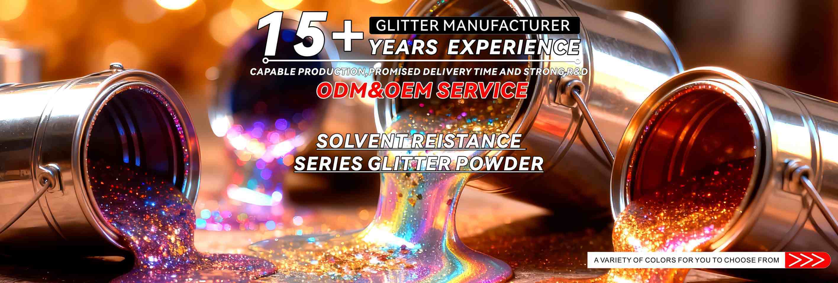 calidad Glitter biodegradable fábrica