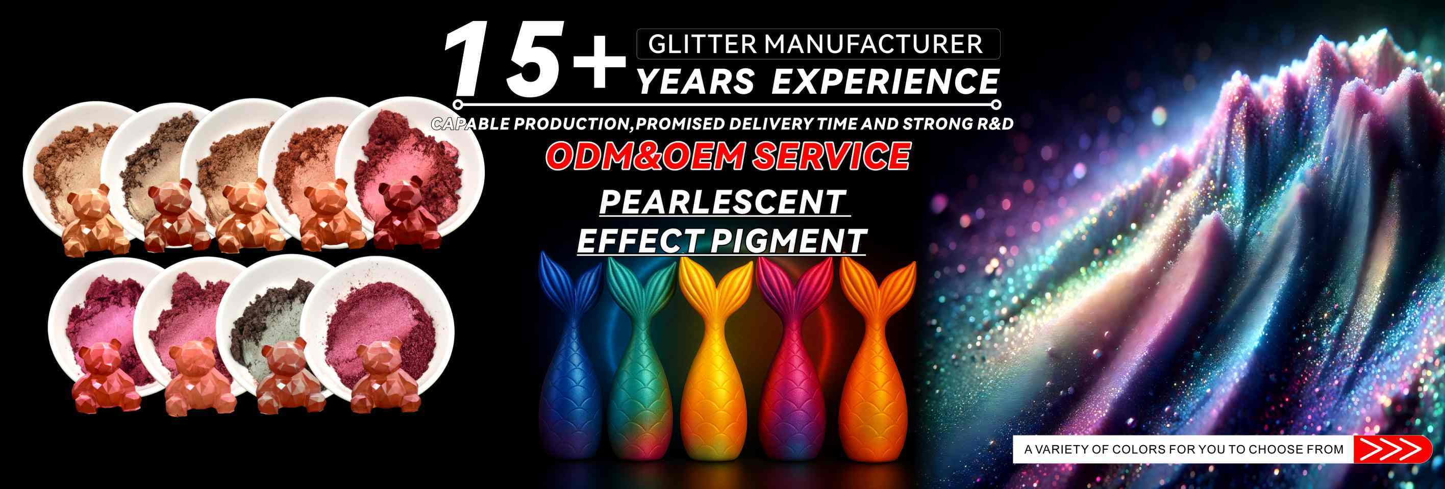quality Biodegradable Glitter factory