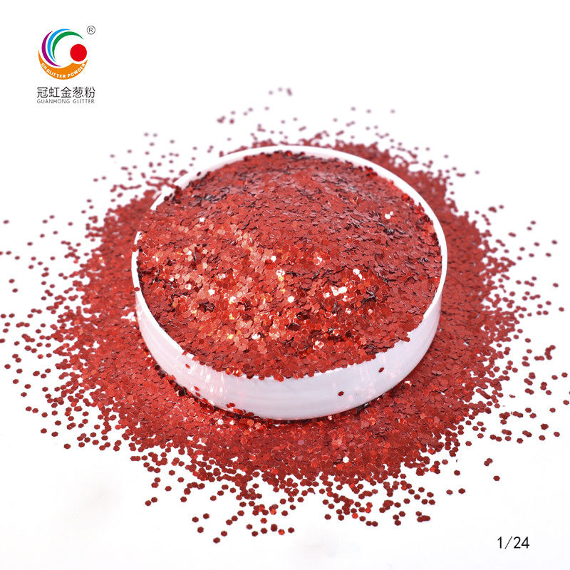 Polvere di glitter colorato di alluminio di plastica industriale per iniezione a granel
