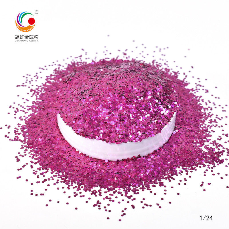 Polvere di glitter colorato di alluminio di plastica industriale per iniezione a granel