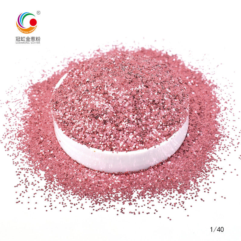 Polvere di glitter colorato di alluminio di plastica industriale per iniezione a granel