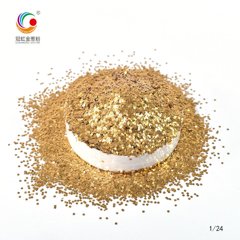Polvere di glitter colorato di alluminio di plastica industriale per iniezione a granel