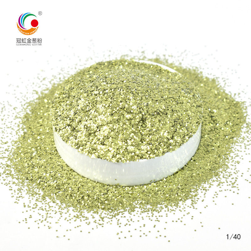 Polvere di alluminio colorato resistente al calore di colore Hex Glitter viola 0.2mm-1.0mm