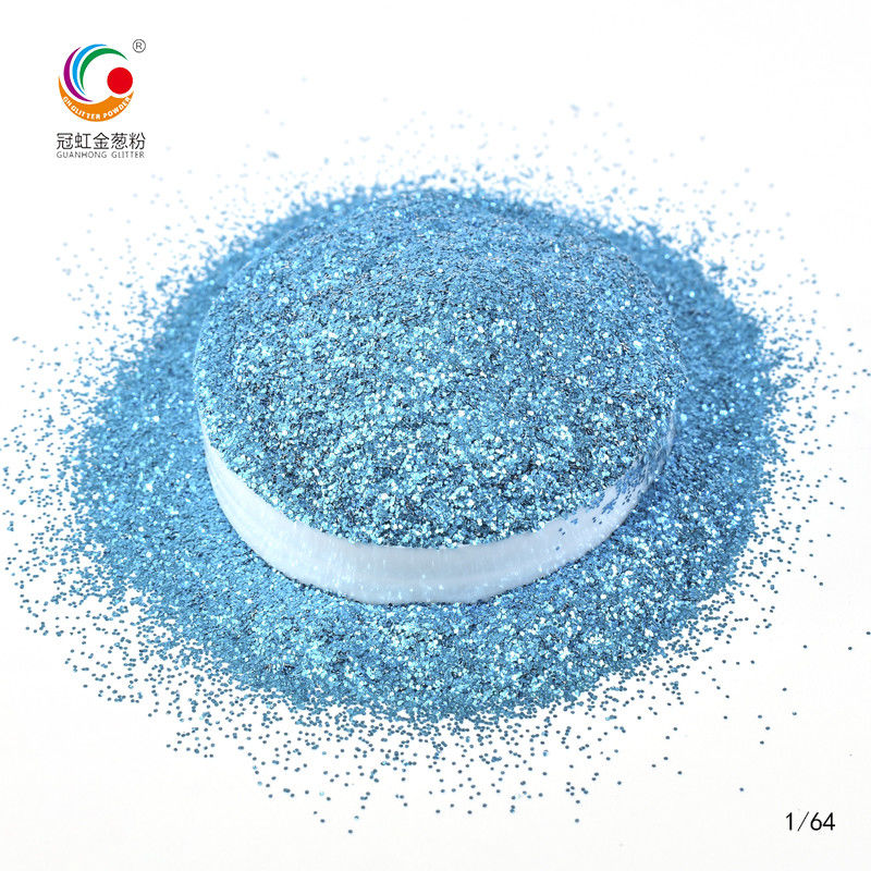 Polvere di alluminio colorato resistente al calore di colore Hex Glitter viola 0.2mm-1.0mm