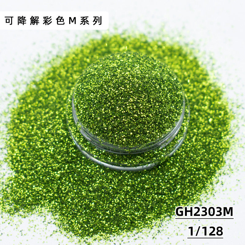 Custom Bintang Berwarna Eco Friendly Face Glitter Powder Untuk Dekorasi Kulit Biodegradasi