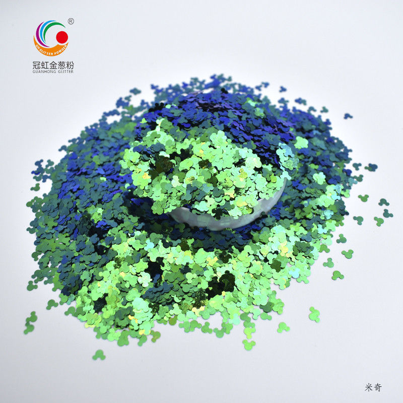 Multicolors Chameleon Glitter Powder Lolos Glitter Bulk Untuk Nail Art Hadiah