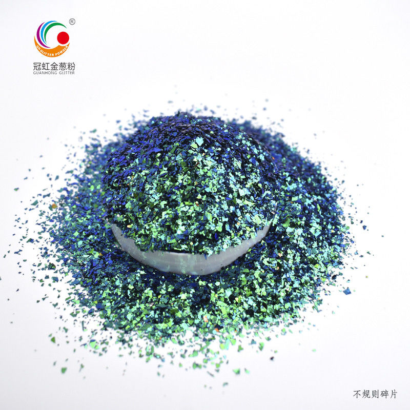 Multicolors Chameleon Glitter Powder Lolos Glitter Bulk Untuk Nail Art Hadiah