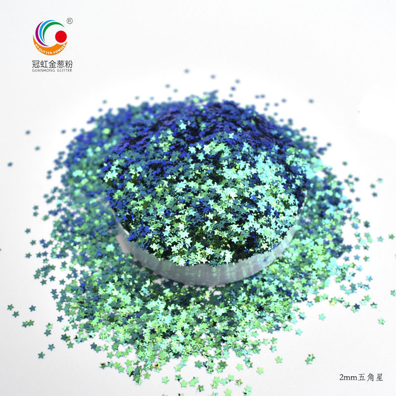 Multicolors Chameleon Glitter Powder Lolos Glitter Bulk Untuk Nail Art Hadiah