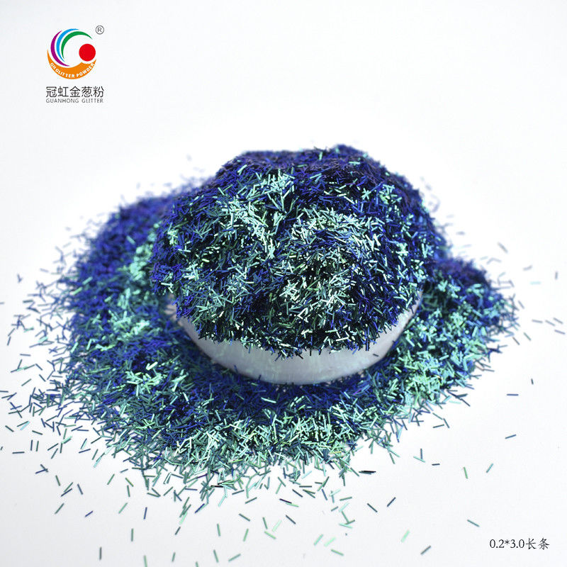 Iridescent Chameleon Loose Chunky Cosmetic Glitter Powder Pakaian Pencetakan Kulit Dekoratif