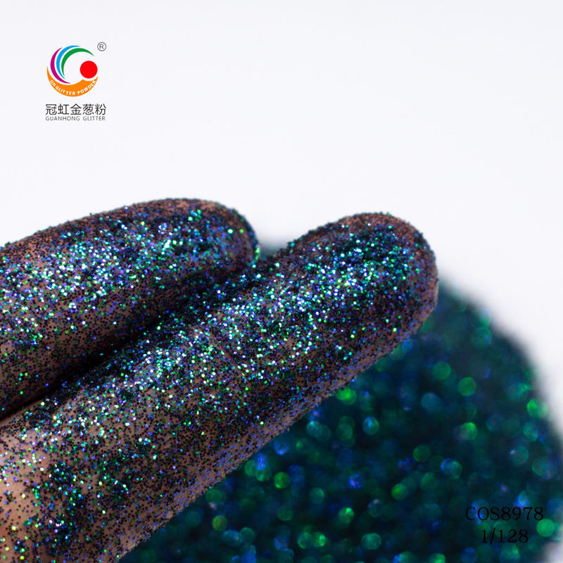 Disegno di lusso Cameleon Peacock Colori campione gratuito Cosmetico polvere luccicante per Halloween trucco e nail art OEM/OEM ingrosso