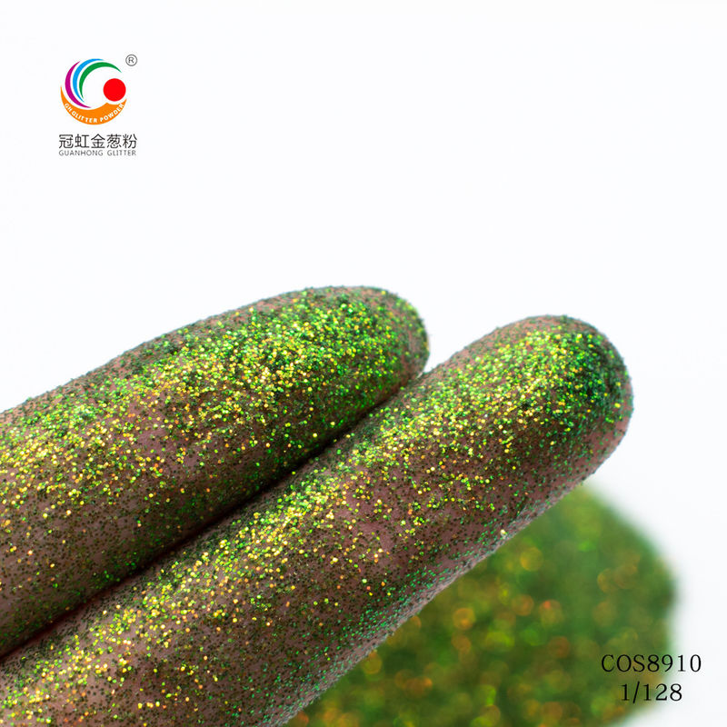 Disegno di lusso Cameleon Peacock Colori campione gratuito Cosmetico polvere luccicante per Halloween trucco e nail art OEM/OEM ingrosso