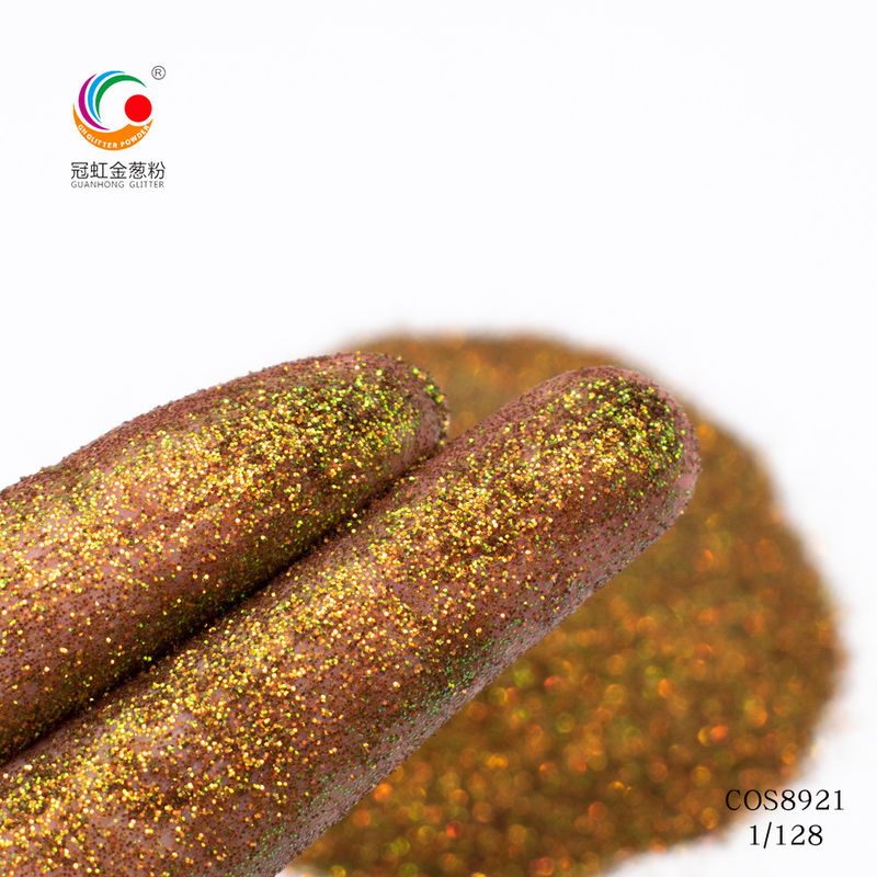 Disegno di lusso Cameleon Peacock Colori campione gratuito Cosmetico polvere luccicante per Halloween trucco e nail art OEM/OEM ingrosso