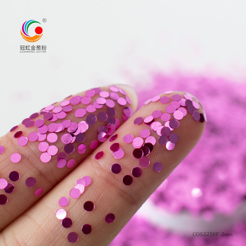 Tambahkan Kecantikan Ke Makeup Sehari-hari Anda Dengan Serbuk Glitter Bentuk Khusus PET Berwarna-warni dan Stiker Kuku