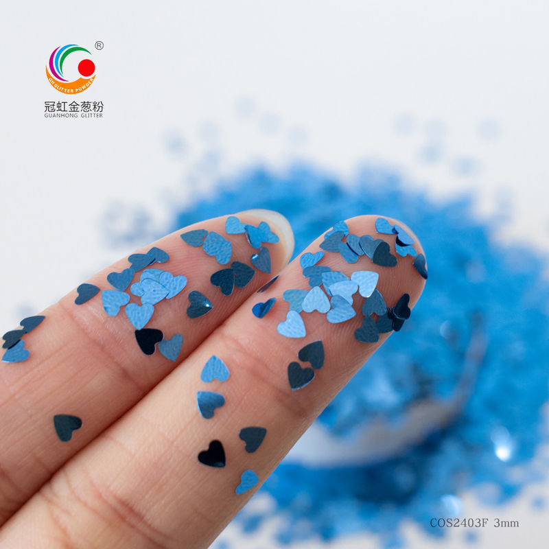Tambahkan Kecantikan Ke Makeup Sehari-hari Anda Dengan Serbuk Glitter Bentuk Khusus PET Berwarna-warni dan Stiker Kuku