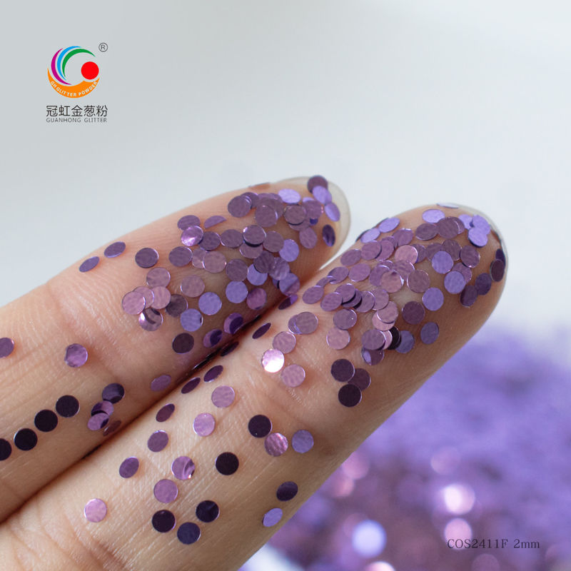 Tambahkan Kecantikan Ke Makeup Sehari-hari Anda Dengan Serbuk Glitter Bentuk Khusus PET Berwarna-warni dan Stiker Kuku