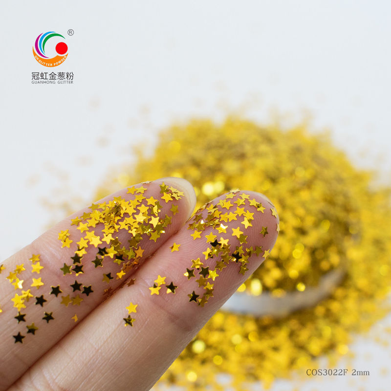 Tambahkan Kecantikan Ke Makeup Sehari-hari Anda Dengan Serbuk Glitter Bentuk Khusus PET Berwarna-warni dan Stiker Kuku