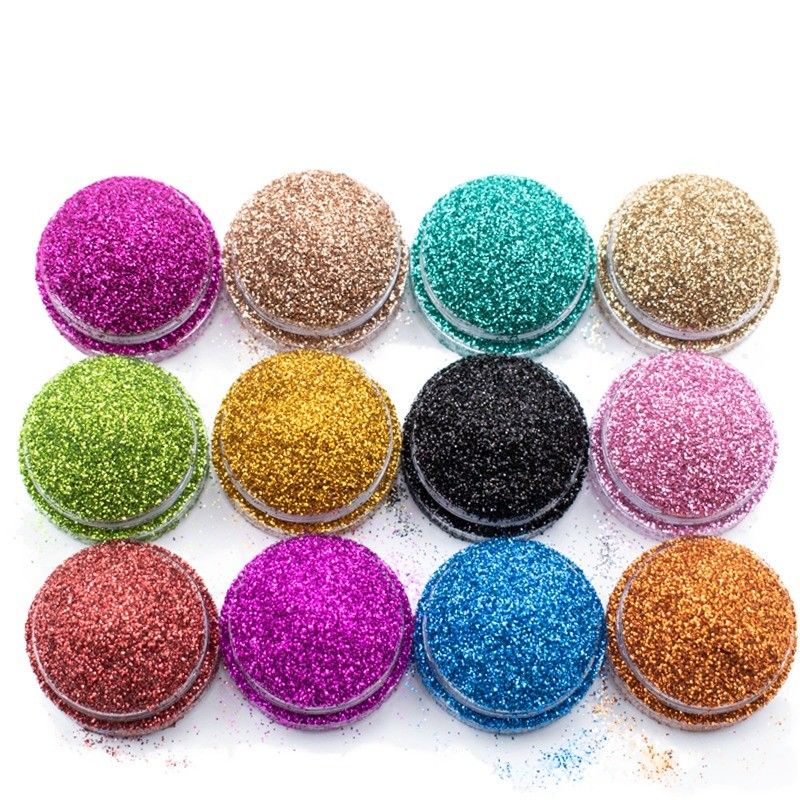 Custom Bintang Berwarna Eco Friendly Face Glitter Powder Untuk Dekorasi Kulit Biodegradasi