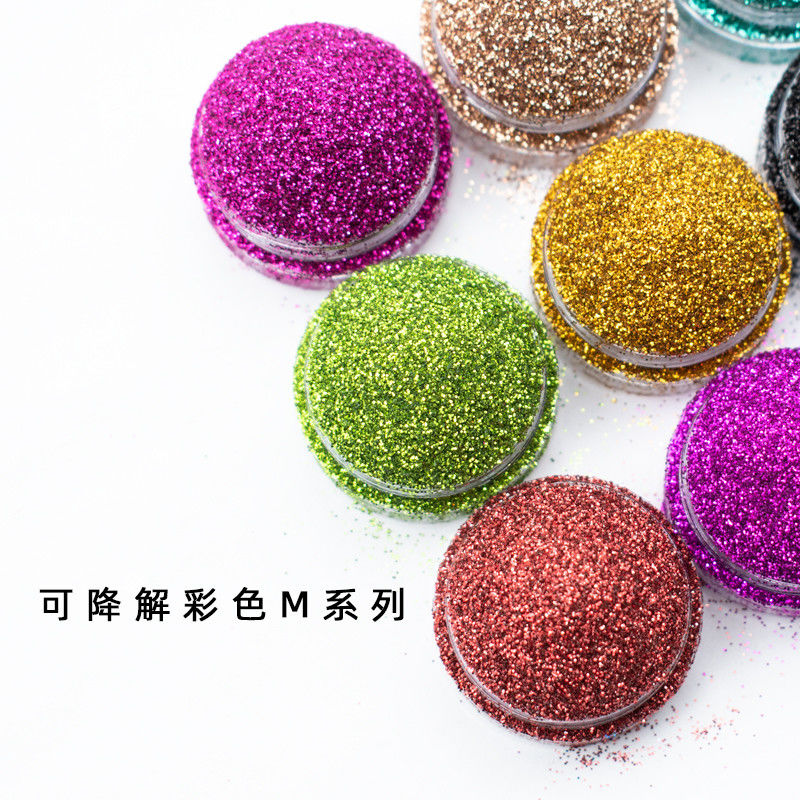 Custom Bintang Berwarna Eco Friendly Face Glitter Powder Untuk Dekorasi Kulit Biodegradasi