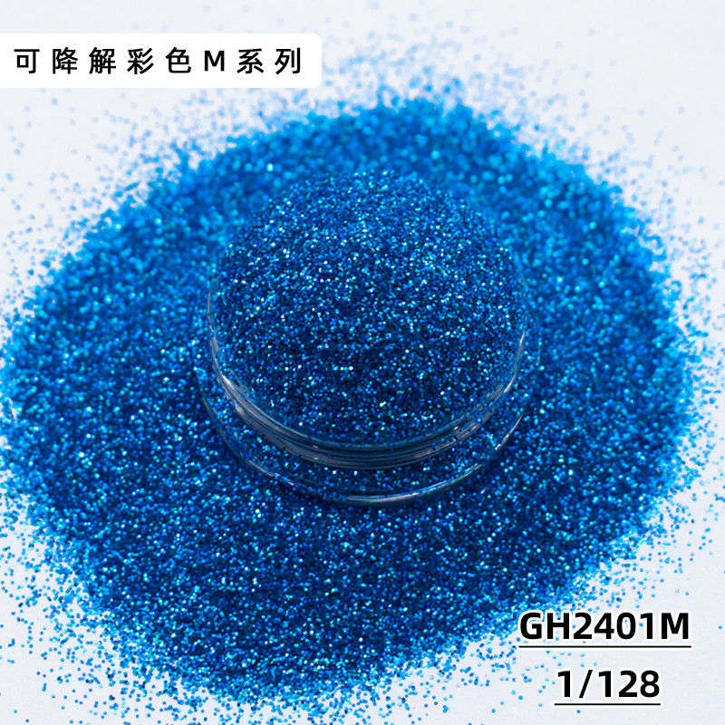 Custom Bintang Berwarna Eco Friendly Face Glitter Powder Untuk Dekorasi Kulit Biodegradasi