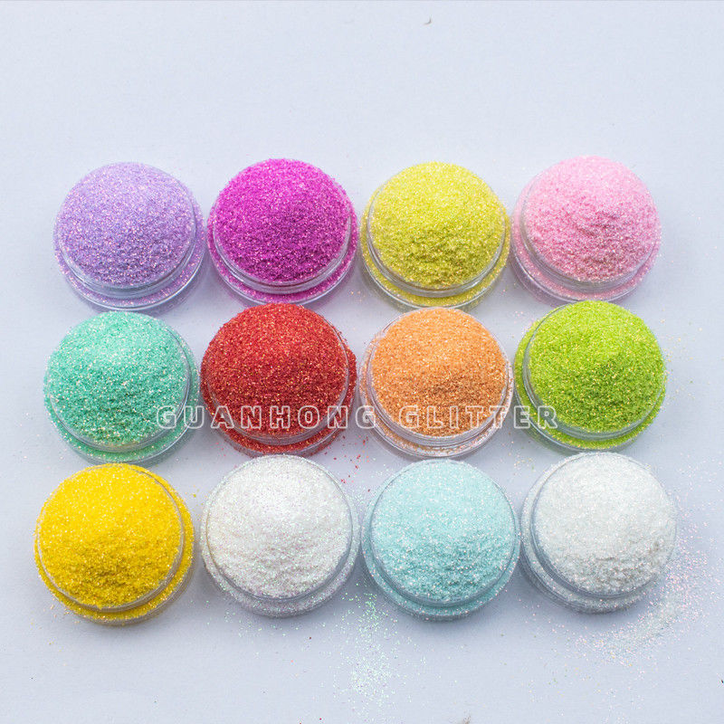 Eco-Friendly Jadeite Colors Sequin untuk Personal Wedding Makeup Glitter Powder Fine Nail Art Material Dekoratif