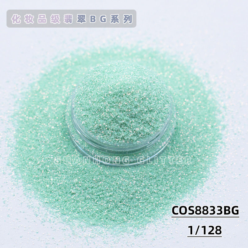Eco-Friendly Jadeite Colors Sequin untuk Personal Wedding Makeup Glitter Powder Fine Nail Art Material Dekoratif