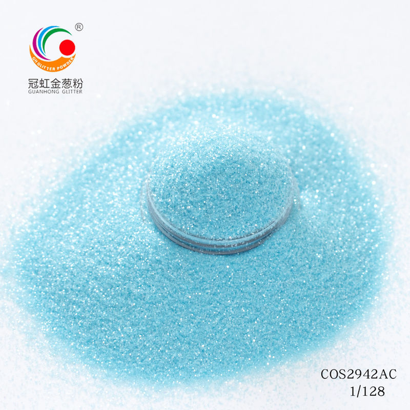 Solvent Resistant Professional Cosmetic Grade PET Soft Candy Glitter Powder untuk Bulk Nail Art dan Makeup Mata