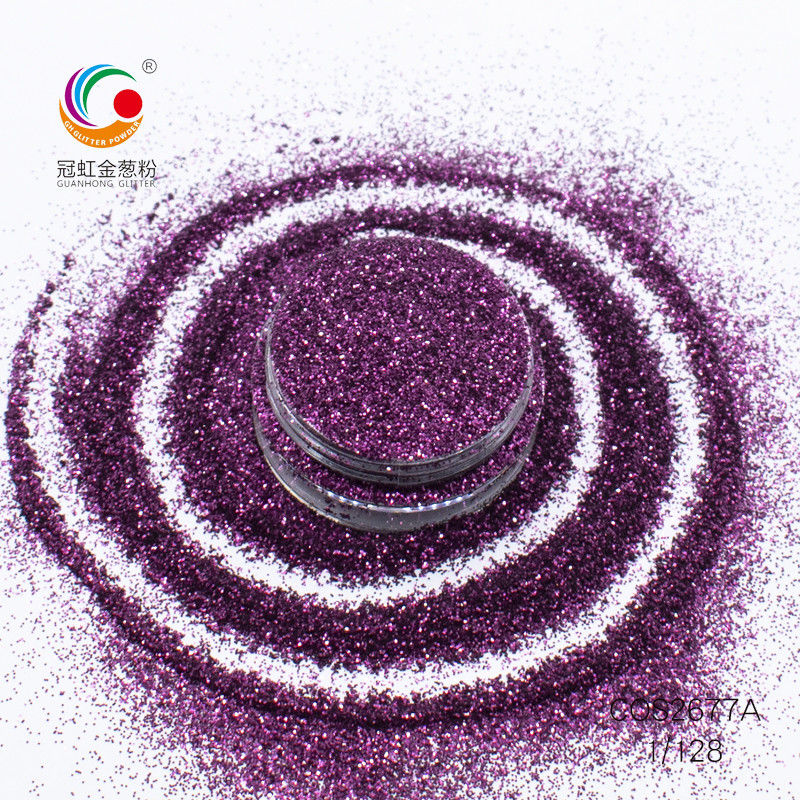 Solvent Resistant Glitter Powder Fashion Highlight Kelas Kosmetik untuk Makeup Kreatif OEM Dapat Diterima Disesuaikan Sampel Gratis