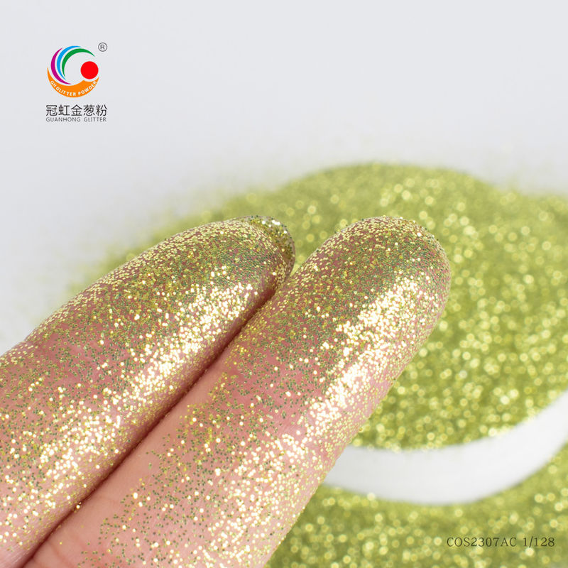 Pigmen halus tahan pelarut kelas kosmetik Bulk Hexagon Glitter Powder untuk pigmen pelapis seni kuku yang aman dan indah