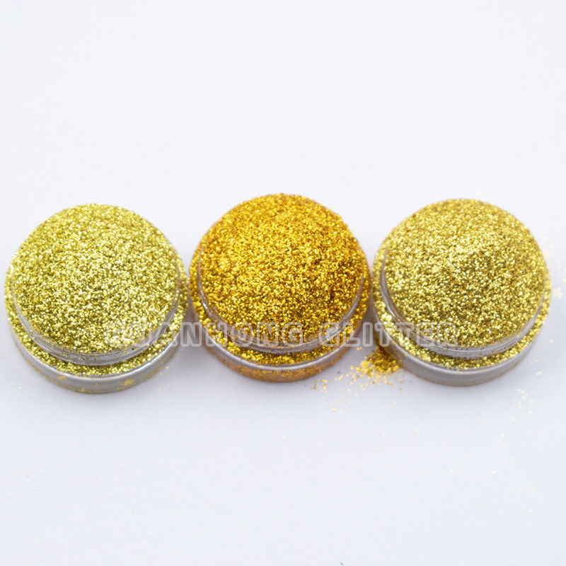 Personalize Golden Glitter Powder Pilihan Populer untuk DIY Kuku Pengantin dan Cosplay Makeup Dekorasi Liburan