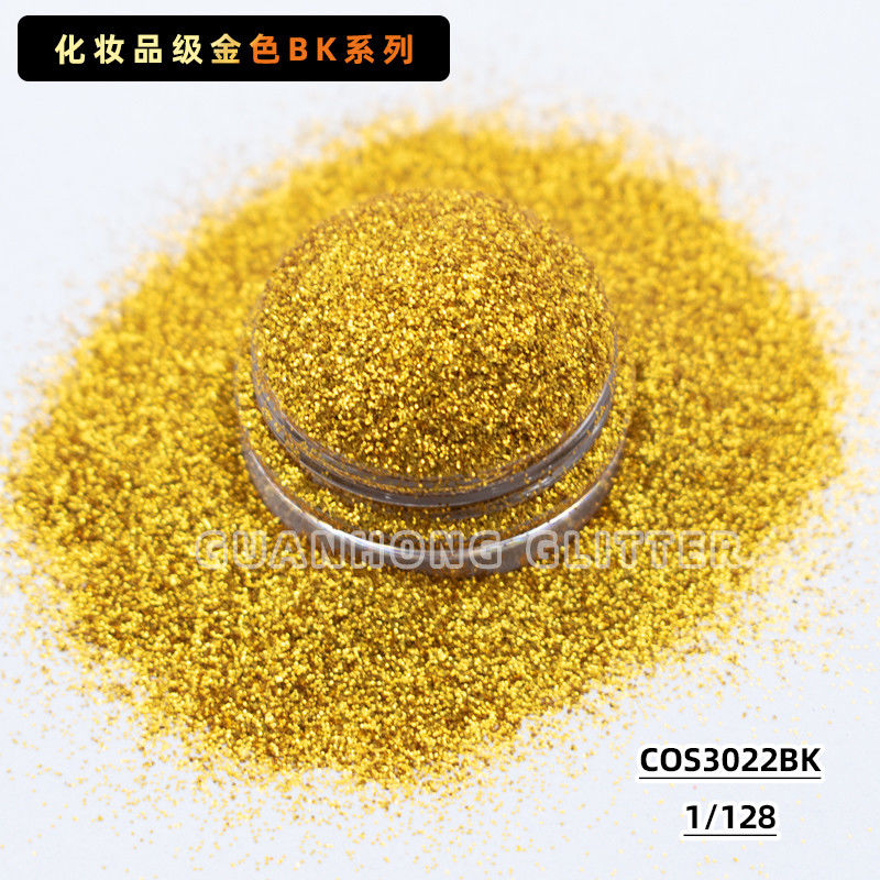 Personalize Golden Glitter Powder Pilihan Populer untuk DIY Kuku Pengantin dan Cosplay Makeup Dekorasi Liburan