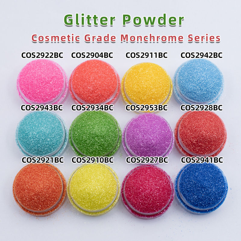 Bulk Pigmented Eye Glitter Face Painting Powder Fluoresensi Warna Cahaya Untuk Makeup Tubuh