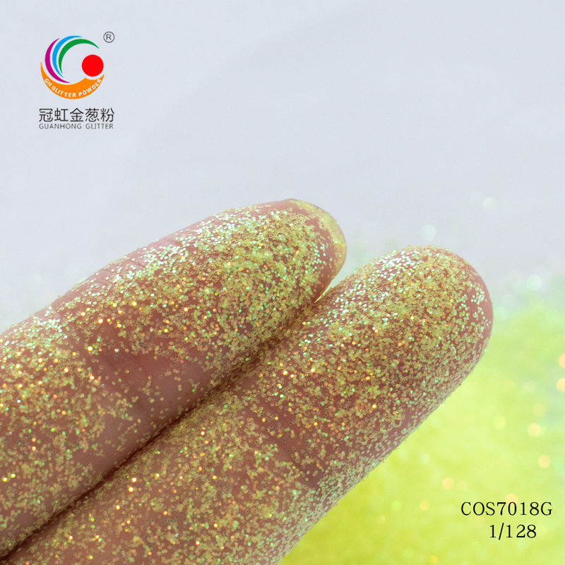 High Flash Fine Biodegradable Eye Glitter Cosmetic Shimmer PET Dekorasi tubuh