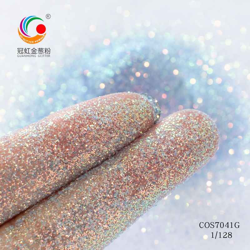 High Flash Fine Biodegradable Eye Glitter Cosmetic Shimmer PET Dekorasi tubuh