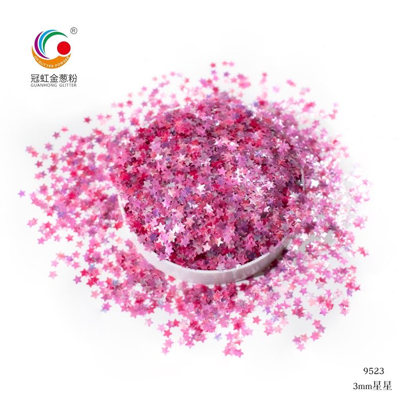GH9503 Bulk Love Heart Shaped Chunky Glitter Powder for Festival Body Decoration Delivery Period To Be Negotiated Craft