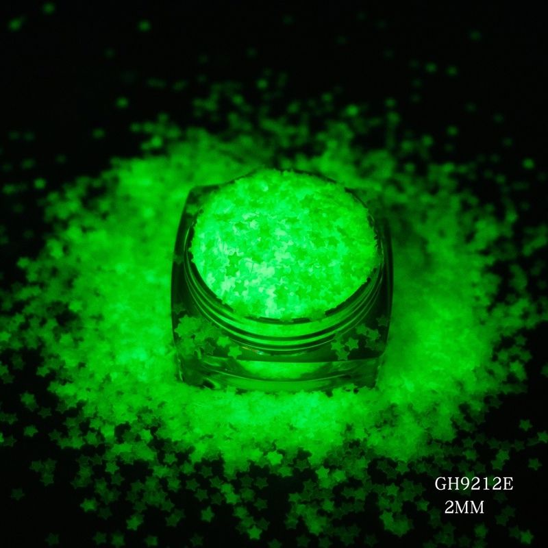 Fine Heart Luminous Makeup Chunky Glitter Powder For Party Festival Decoration