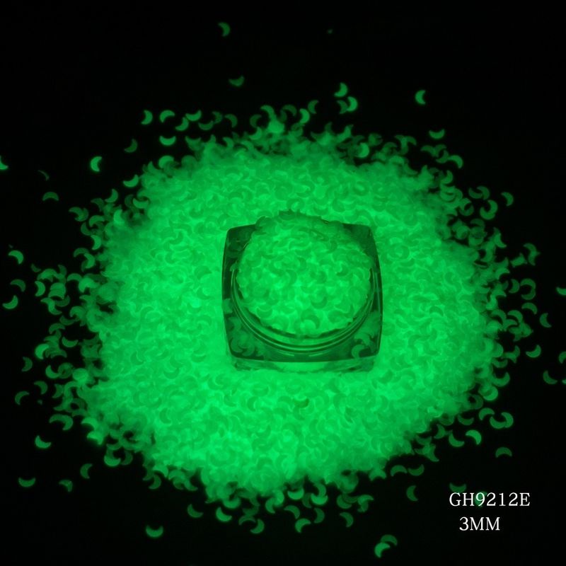 Fine Heart Luminous Makeup Chunky Glitter Powder For Party Festival Decoration