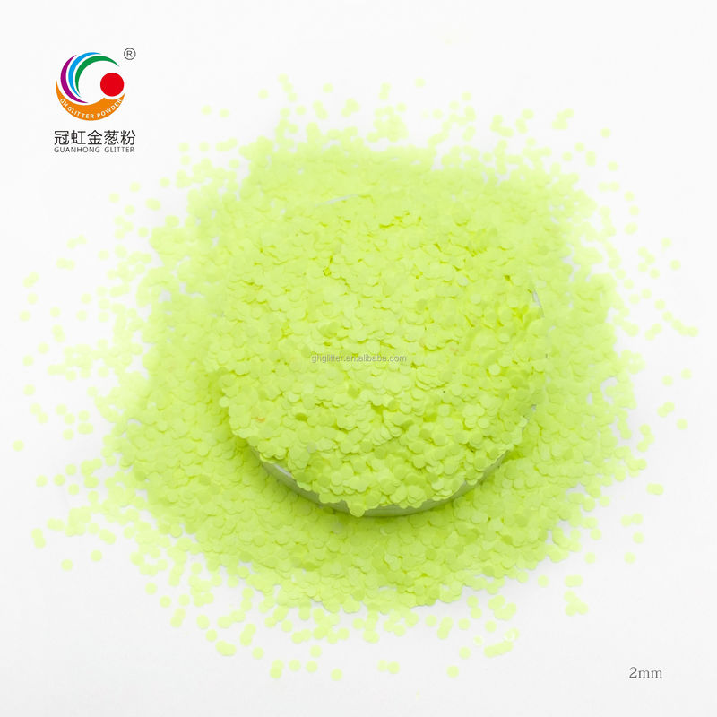Matte Chunky faccia PET Glitter Powder Mix Per Nail Arts Tumblers Resina Artigiani