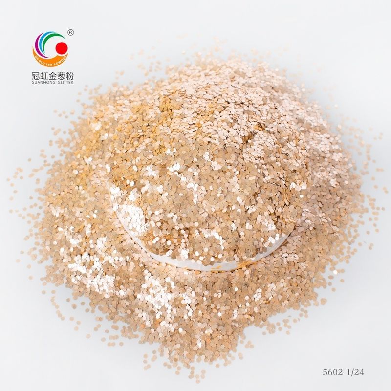 Perlengkapan Dekorasi Natal Bulk Mica PET Glitter Powder Untuk Makeup OEM