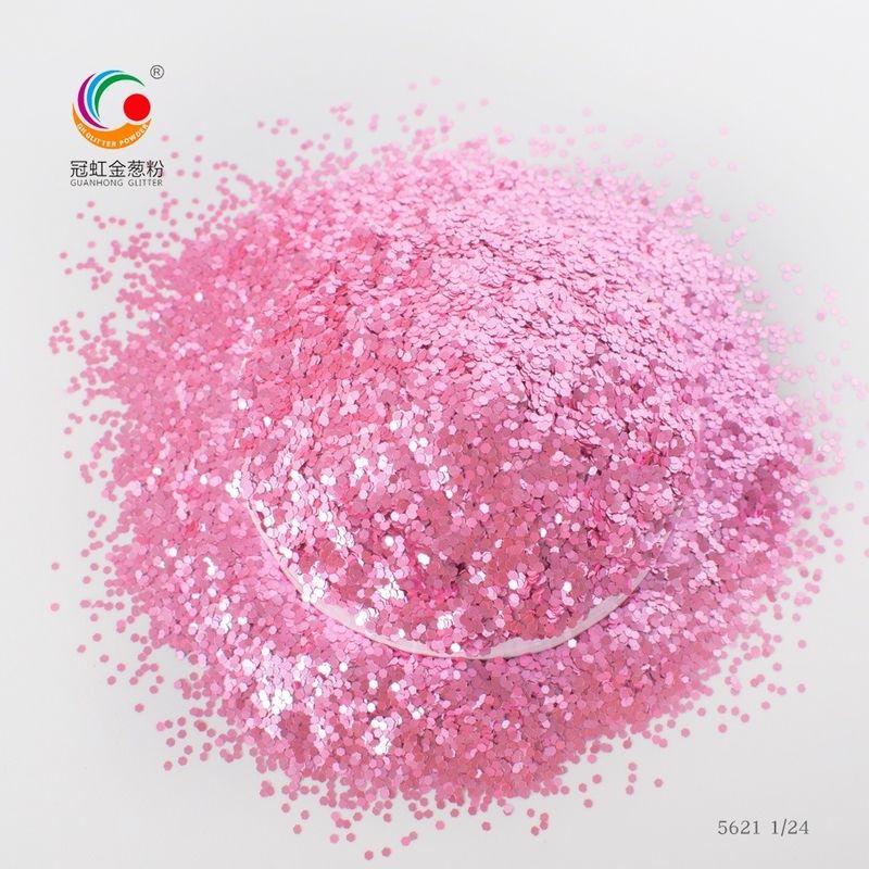 Perlengkapan Dekorasi Natal Bulk Mica PET Glitter Powder Untuk Makeup OEM