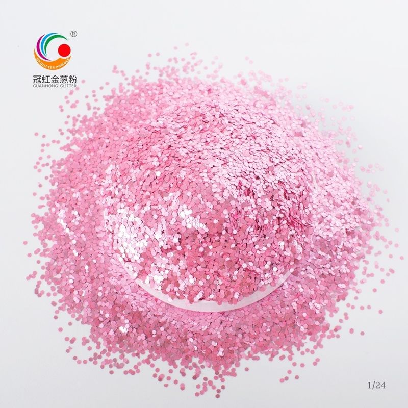Perlengkapan Dekorasi Natal Bulk Mica PET Glitter Powder Untuk Makeup OEM