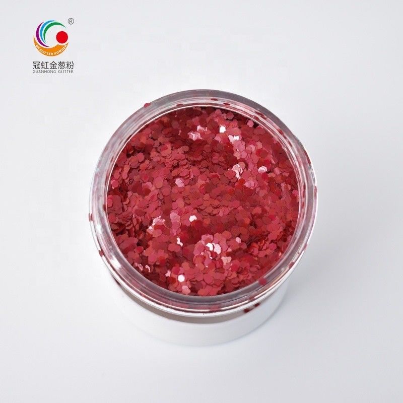 PET Diamond Green Silver Glitter Powder Dekorasi Natal Untuk Nail Art Lip Gloss