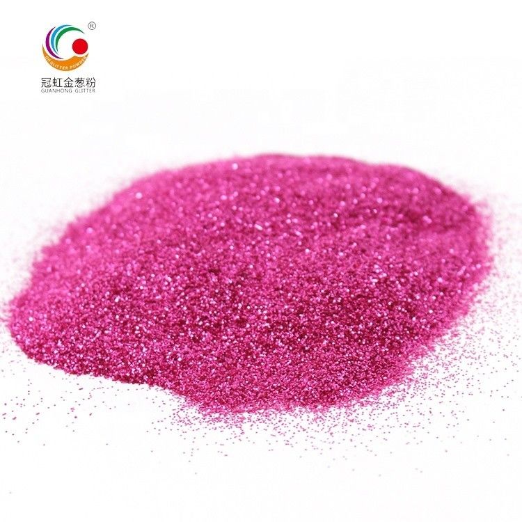 Bulk Extra Fine Pink Eyeshadow PET Glitter Powder Sparkle Untuk Lapisan Kulit Tubuh