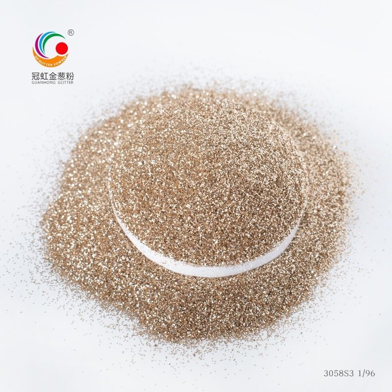 Bulk Ultra Thin Ultra Bright Brown Hexagonal Glitter Powder for Tile Grout Christmas Item Type Indoor Christmas Decoration