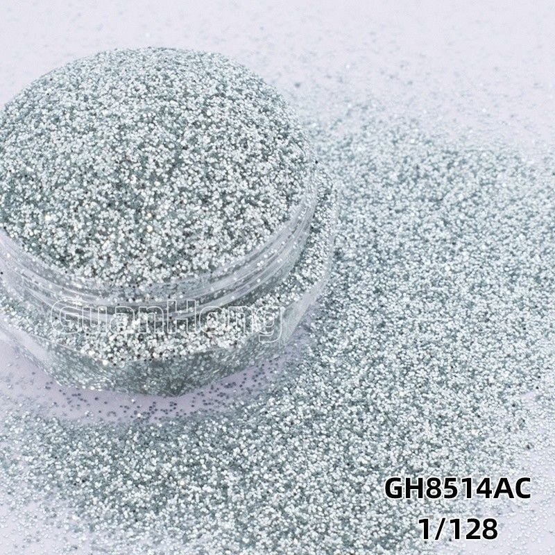 Teal Purple Chunky Hexagon Solvent Resistant Glitter Dust Oil Berbasis Untuk Kerajinan DIY