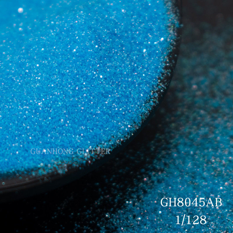 Halloween Solvent Resistant Aurora Chunky Polyester Glitter Powder Untuk Cat Coating Ink
