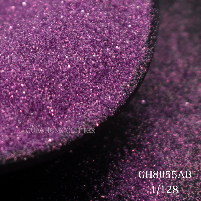 Halloween Solvent Resistant Aurora Chunky Polyester Glitter Powder Untuk Cat Coating Ink
