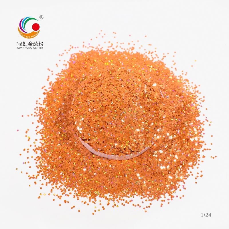 Bulk Perak Holographic Glitter Meteor Warna Sparkle Untuk pesta Festival kerajinan