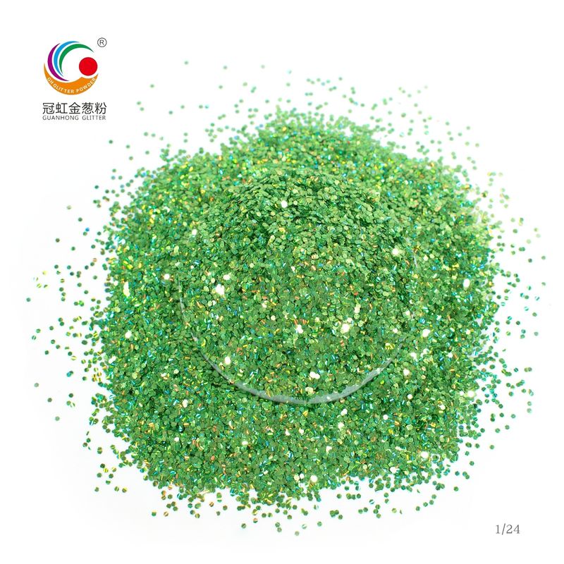 Bulk Perak Holographic Glitter Meteor Warna Sparkle Untuk pesta Festival kerajinan