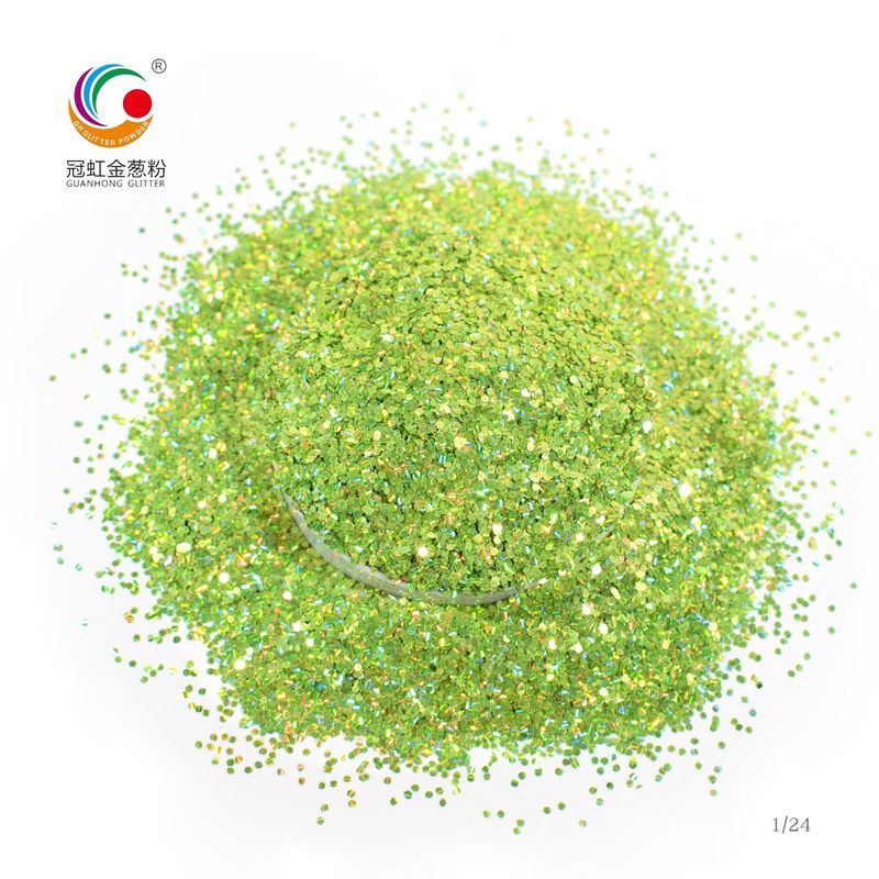 Bulk Perak Holographic Glitter Meteor Warna Sparkle Untuk pesta Festival kerajinan